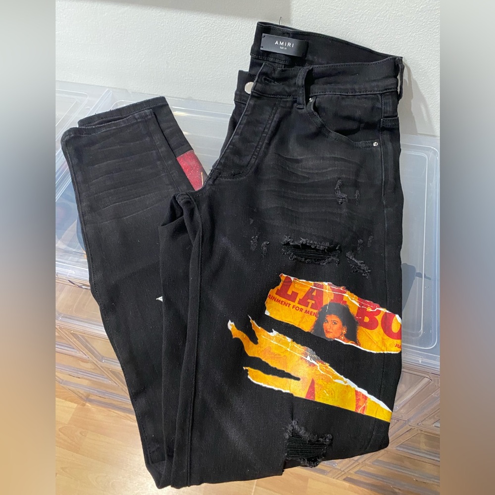 Amiri playboy jeans size 30